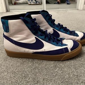 WORN ONCE! Men’s Nike blazers customized size 13!!